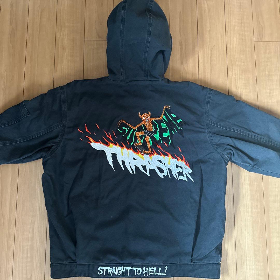 supreme THRASHER jacket サイズM