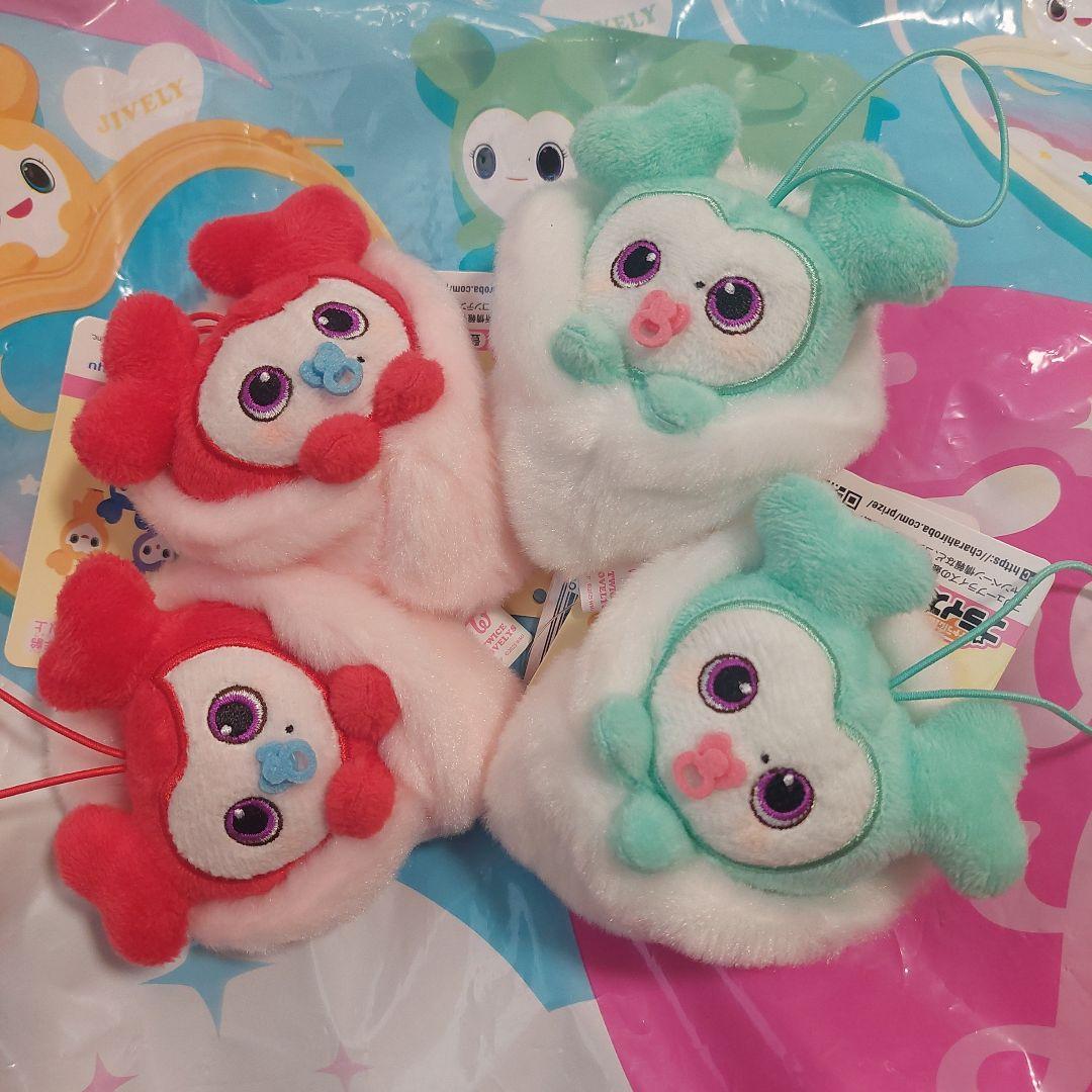 GIGO限定 TWICE おくるみマスコット ミナ　チェヨン　ミチェ TWICE LOVELYS おくるみマスコット～BABY LOVELYS～ ～GiGO限定