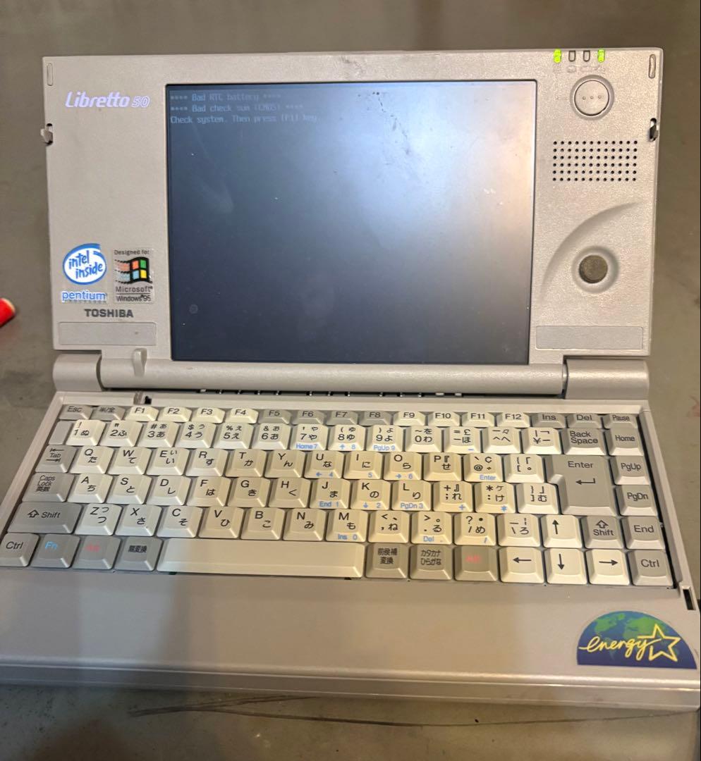 Toshiba Libretto 50CTA ノートPC ジャンク品】ノートPC TOSHIBA Libretto50 - メルカリ