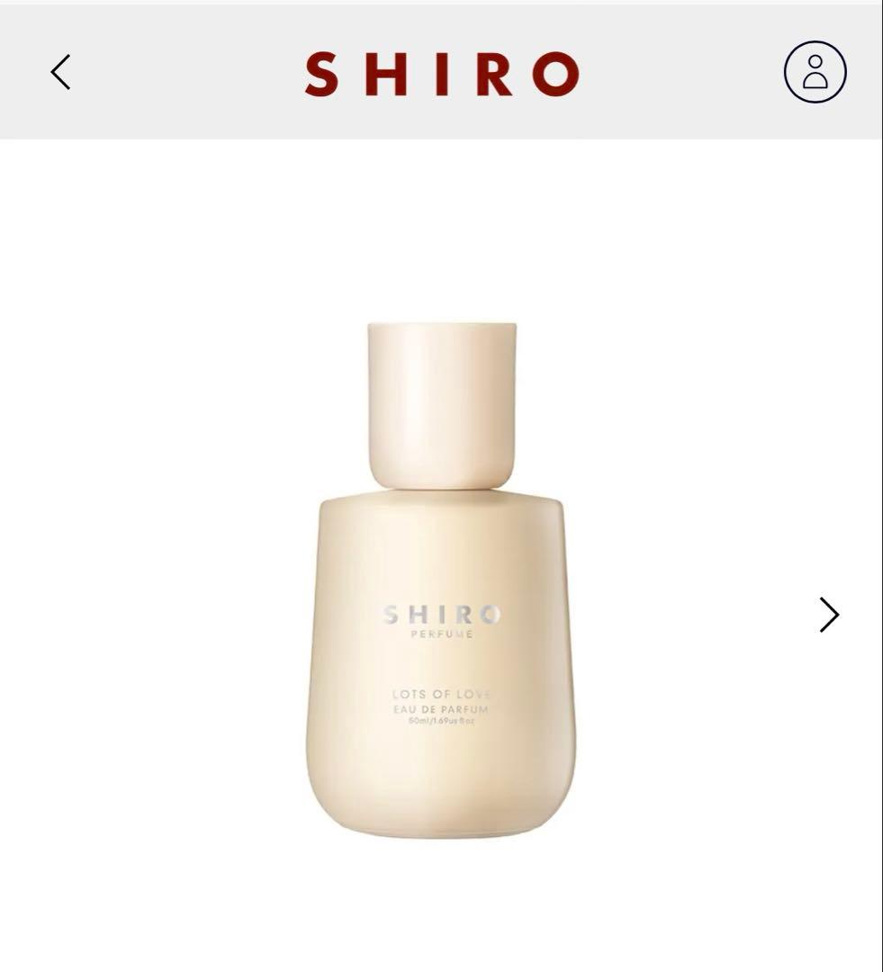 LOTS OF LOVE オードパルファン　shiro