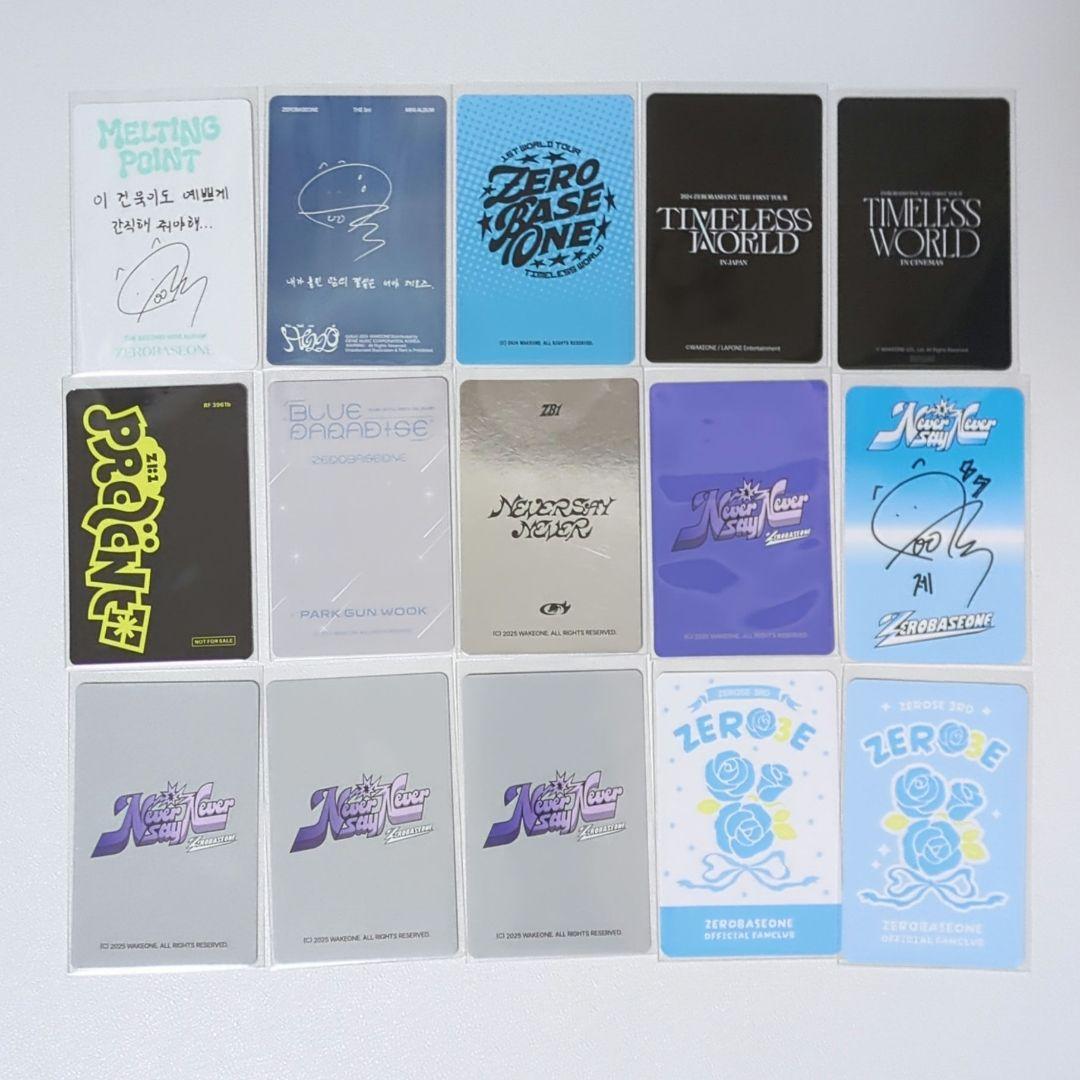 ZEROBASEONE パクゴヌク トレカ まとめ売り - メルカリ