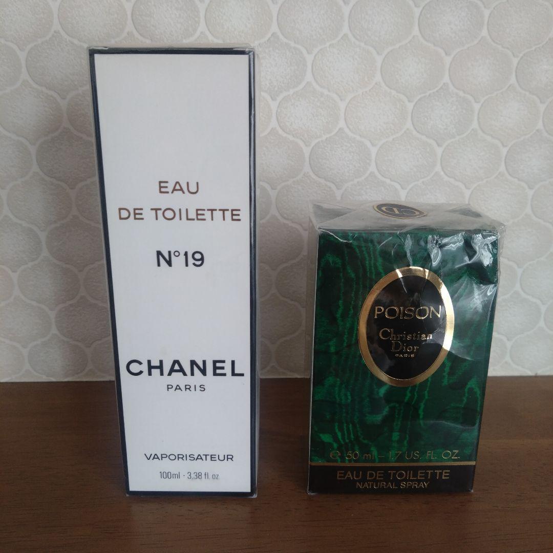 CHANEL N°19 & Christian Dior Poison セット