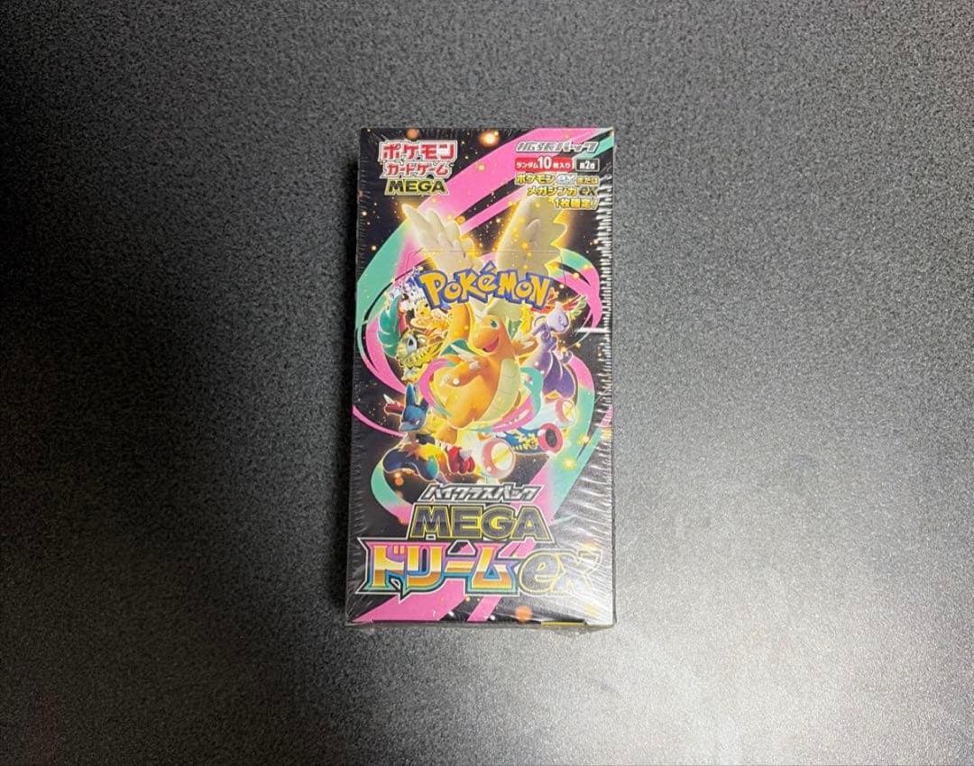 ポケモンカード MEGAドリームex シュリンク付き 未開封 box 1箱