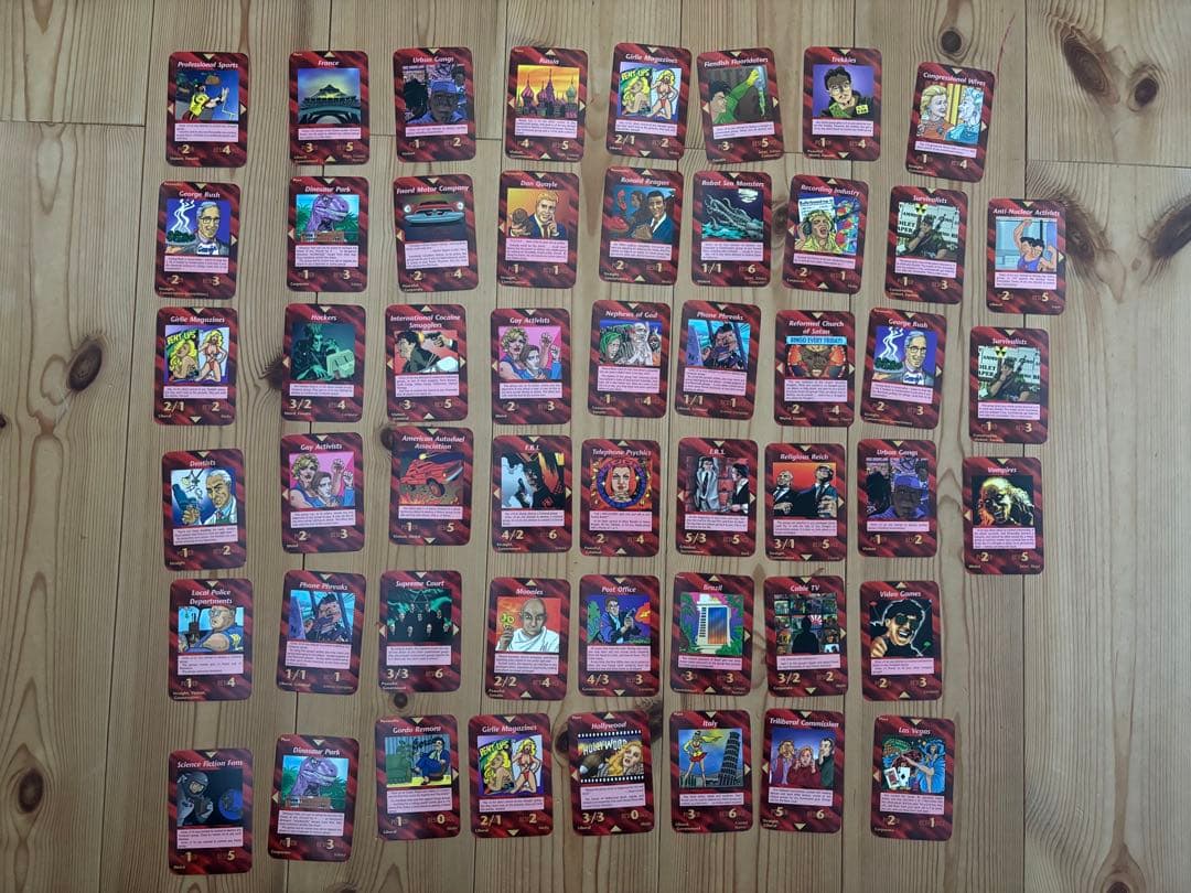 イルミナティカード ILLUMINATI 137枚　カードセット