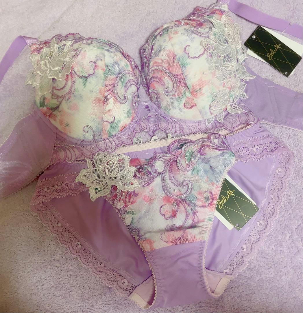 新品タグ付き Salute サルート 07G ブラ G65 ショーツ M PU - メルカリ