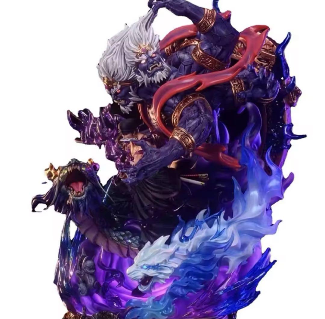 ワンピース 鬼ヶ島 ロロノア・ゾロ ガレージキット フィギュア - メルカリ