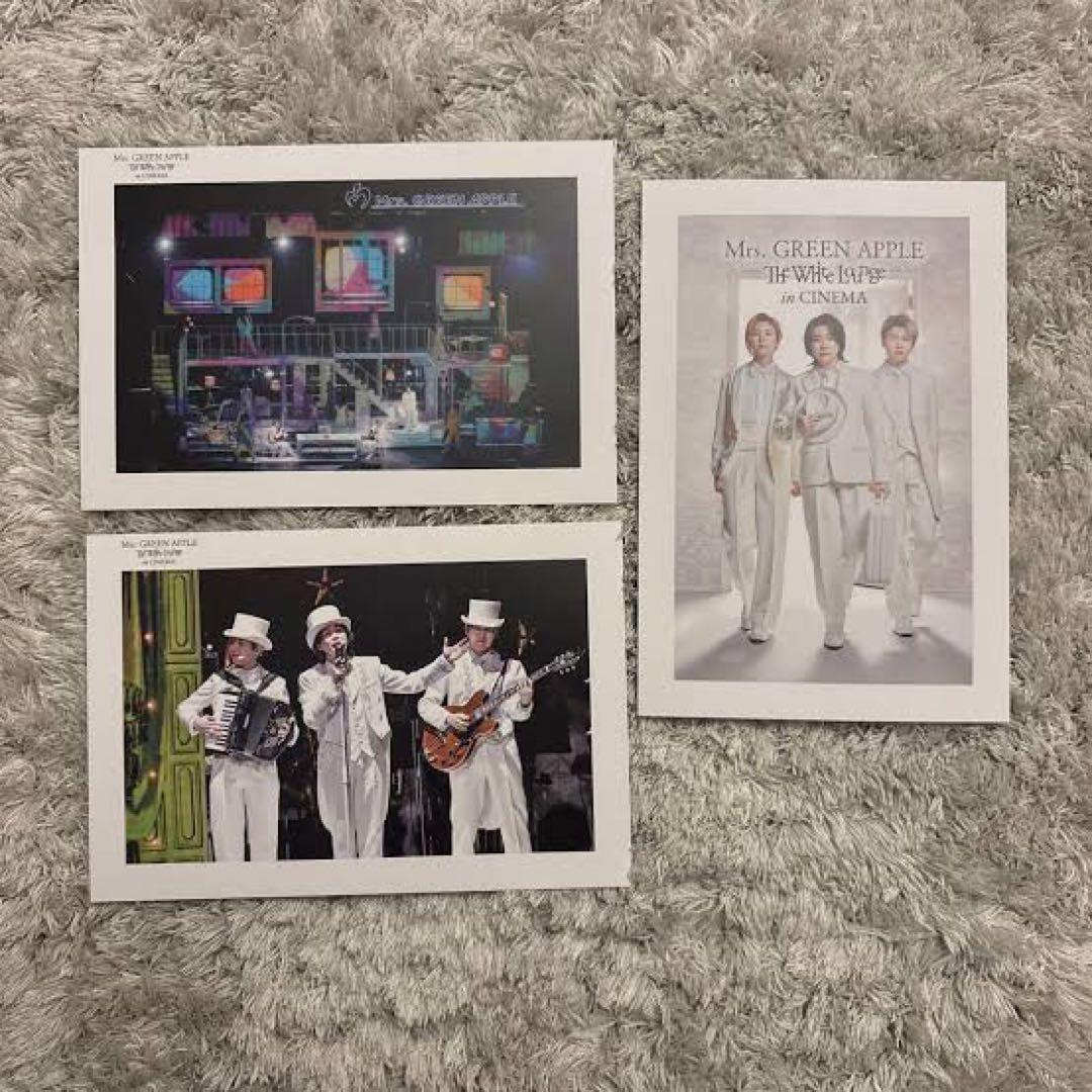 Mrs. GREEN APPLE ポストカード 3枚セット ポスター - メルカリ