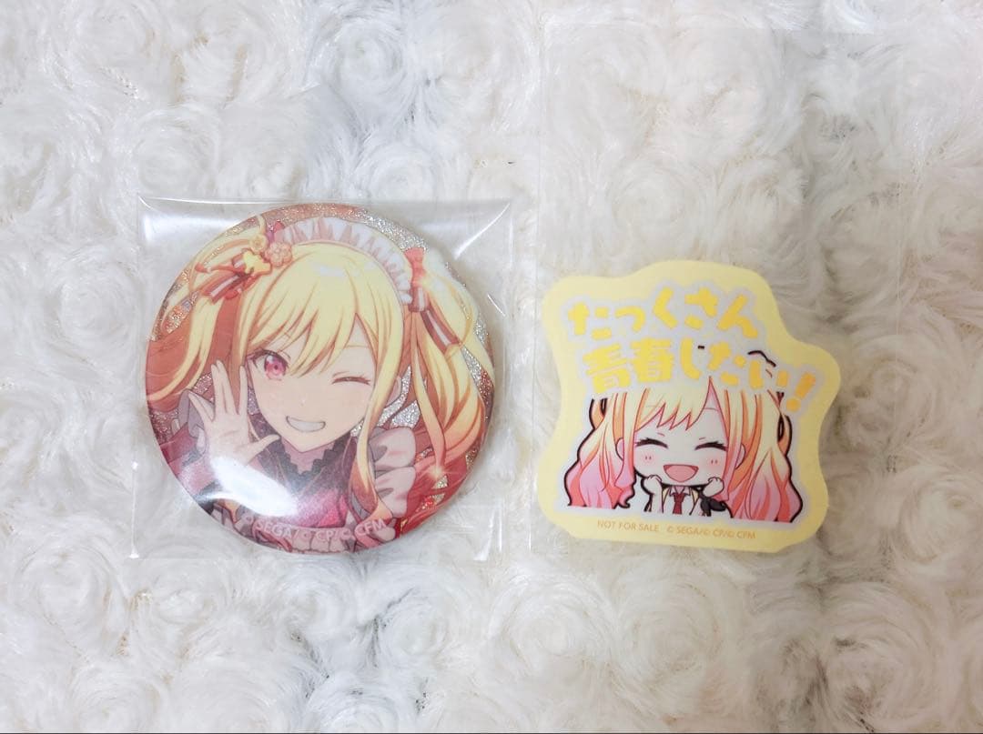 プロセカ 天馬咲希 グリッター缶バッジ グリ缶 48C - メルカリ