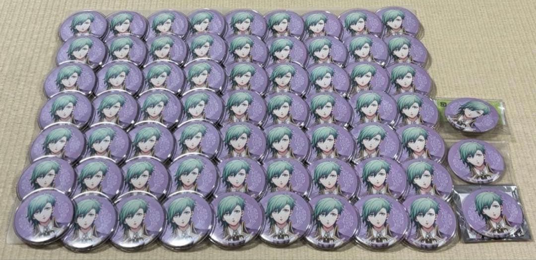 ノーブル 美風藍 缶バッジ 66個 うたの☆プリンスさまっ♪ BIGホログラム缶バッジ Floral Harmony Ver