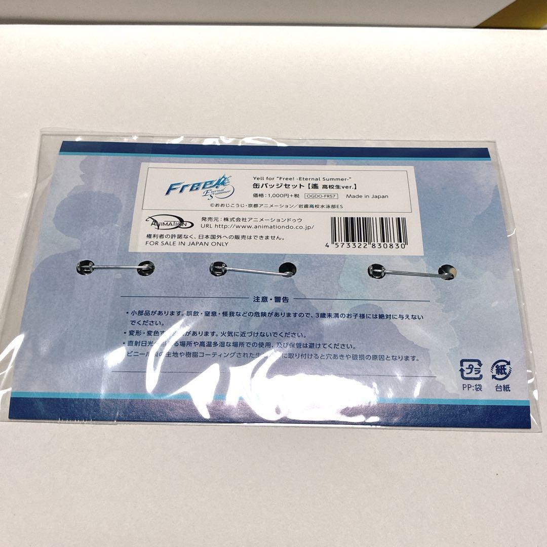 Free! ES 京アニ 缶バッジセット 七瀬遙 新品未開封 高校生ver. - メルカリ