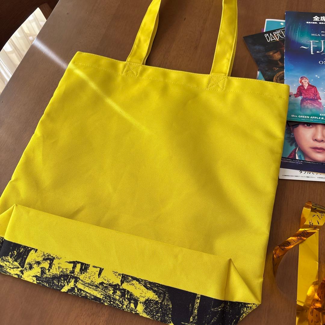 Mr. GREEN APPLE バベルの塔 リンゴジャムシートトートバッグ - Mrs