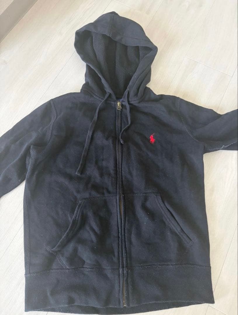 Polo Ralph Lauren 黒 フルジップパーカー