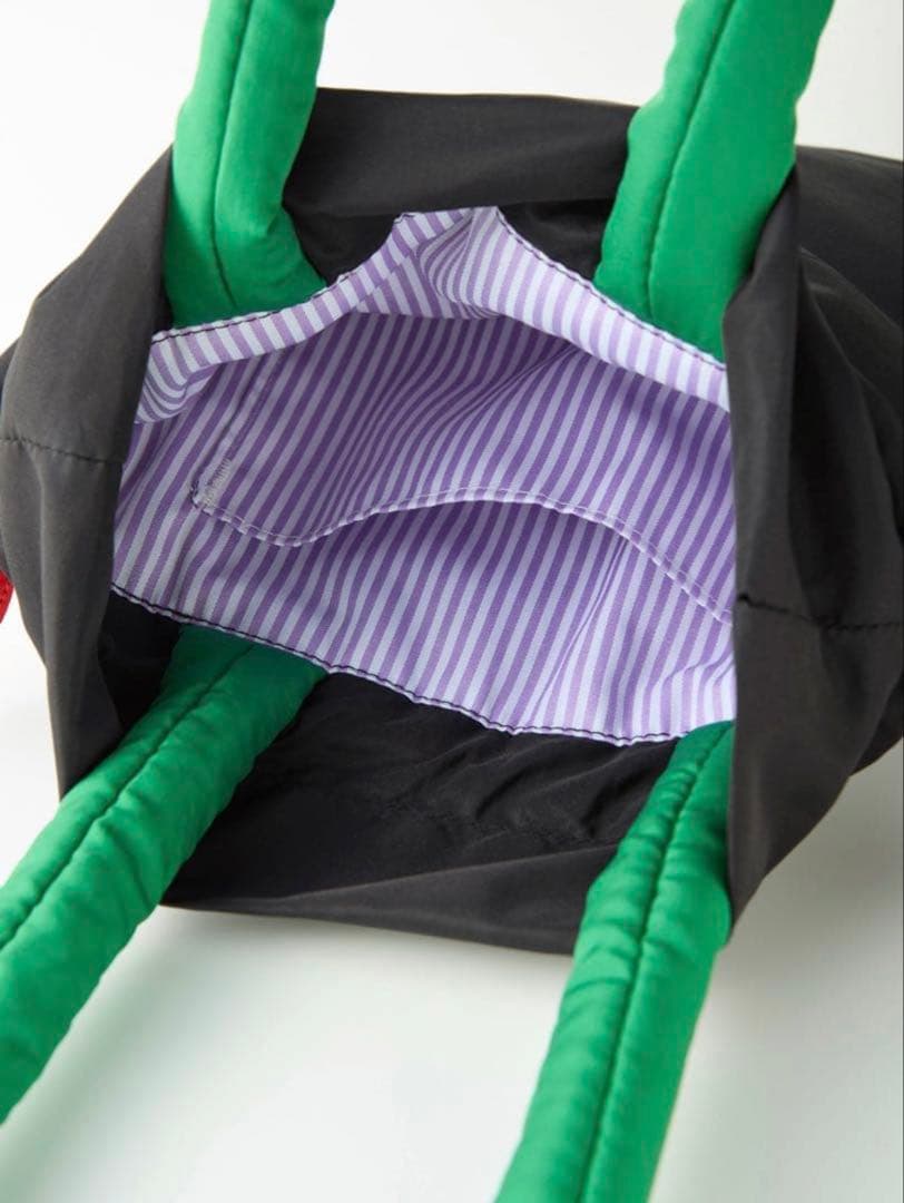 新品未使用 ファミリア 巾着バッグ ブラック バレンタイン 完売カラー