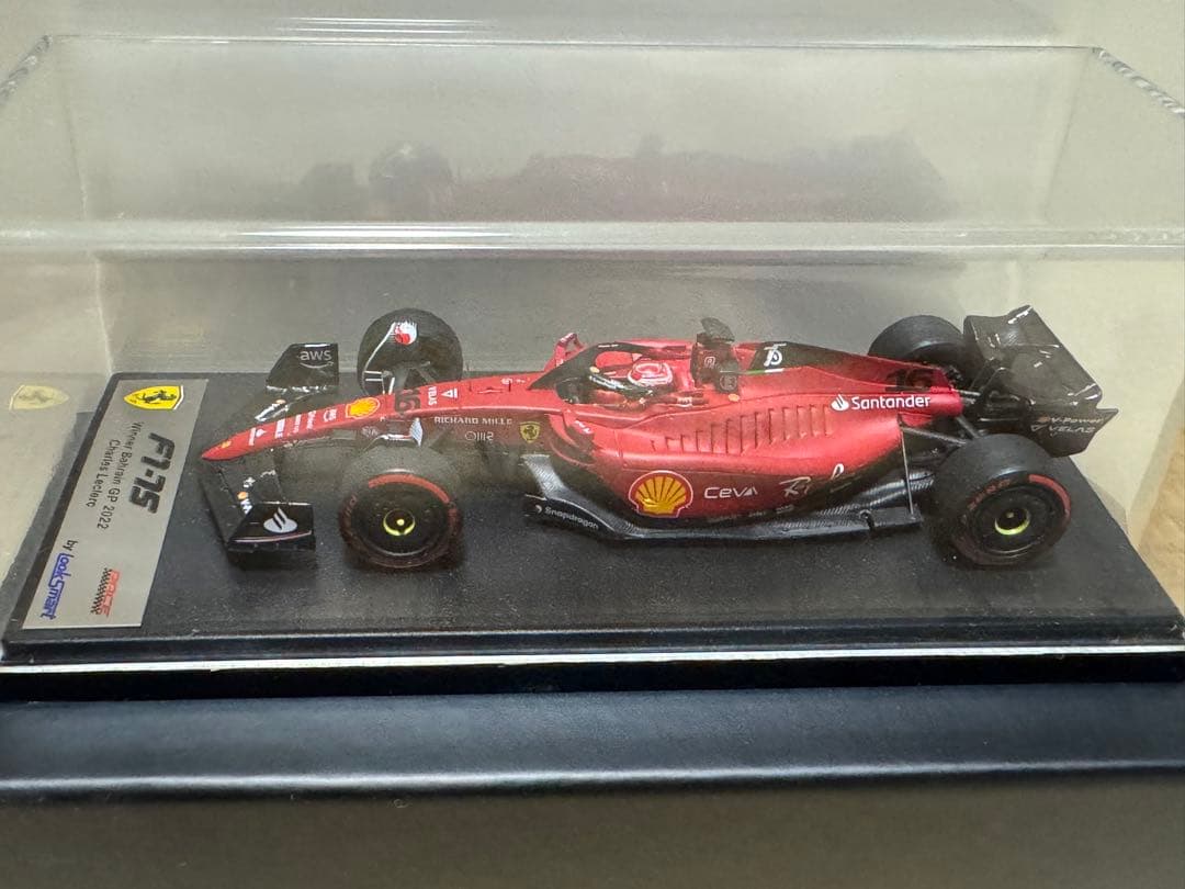 ルックスマート Ferrari F1-75 バーレーンGP C.ルクレール 優勝
