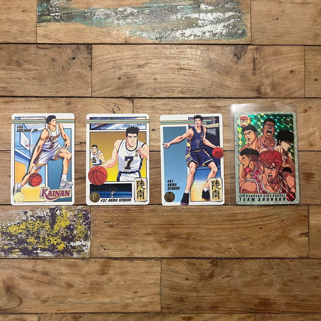 スラムダンクカードダスまとめ湘北桜木花道流川楓当時物キラ - メルカリ