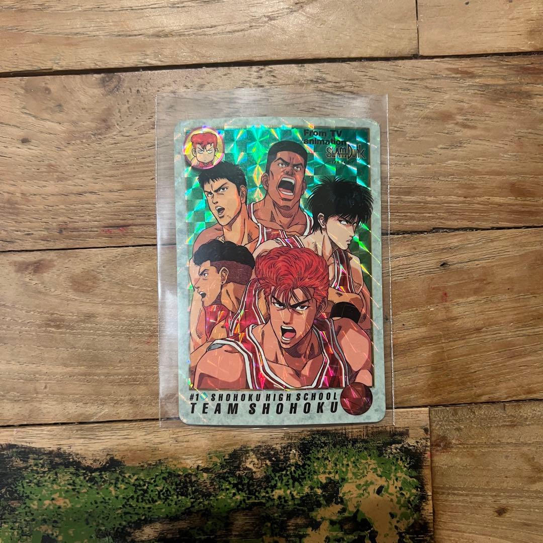 スラムダンクカードダスまとめ湘北桜木花道流川楓当時物キラ - メルカリ