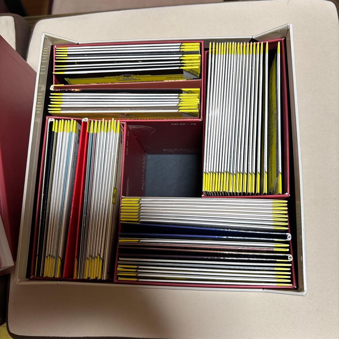 KARAJAN 1980s 限定版ボックスセットCD78枚組。 - メルカリ