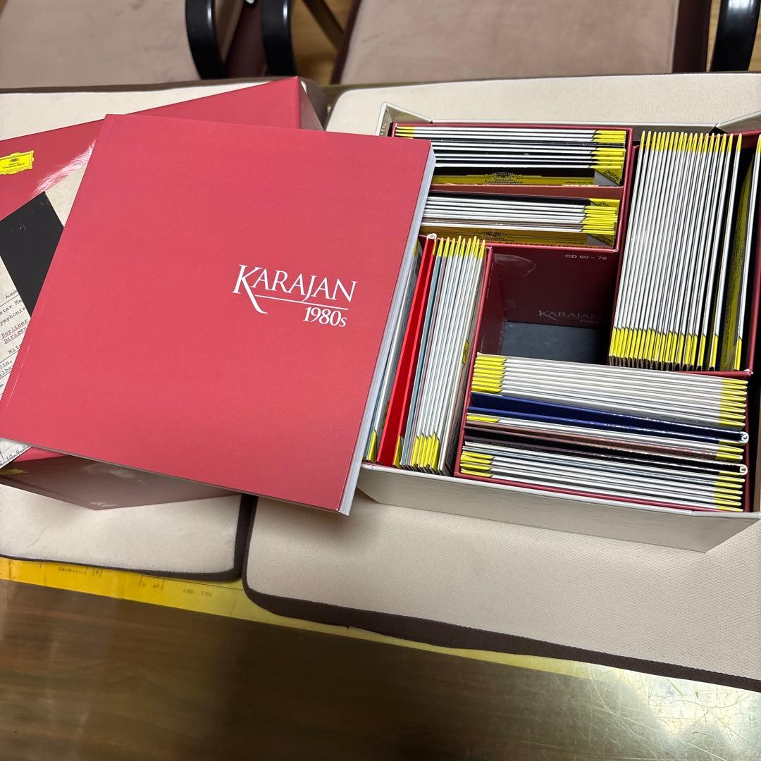 KARAJAN 1980s 限定版ボックスセットCD78枚組。 - メルカリ