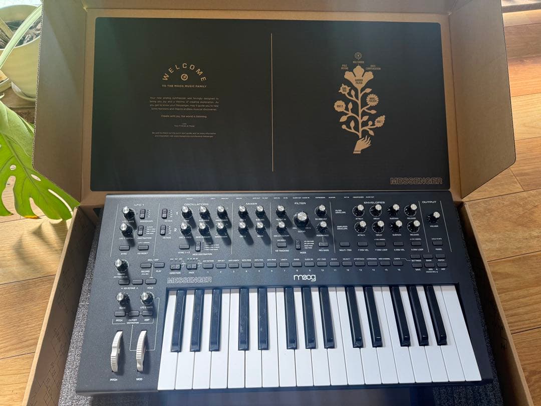 ましまろ！moog MESSENGER 32鍵アナログシンセサイザー
