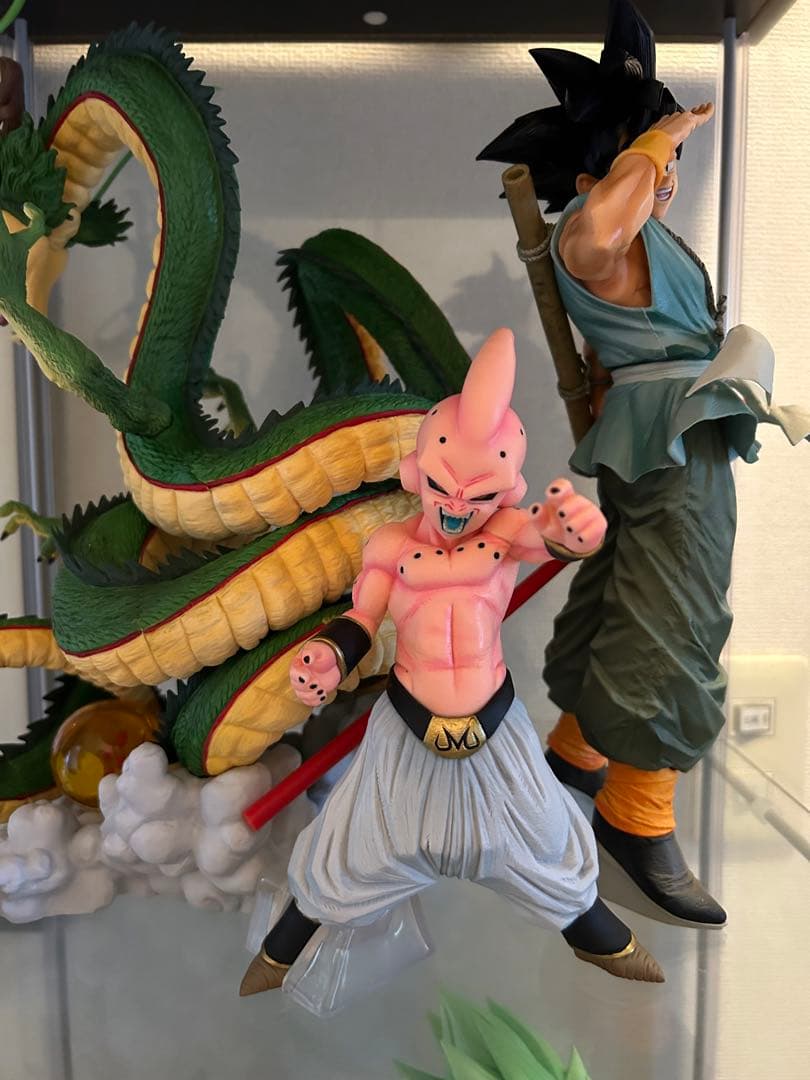 一番くじ　魔人ブウ(純粋)、バイバイ悟空、神龍、四星球 一番くじ ドラゴンボール VSオムニバス ULTRA ラストワン賞 MASTERLISE