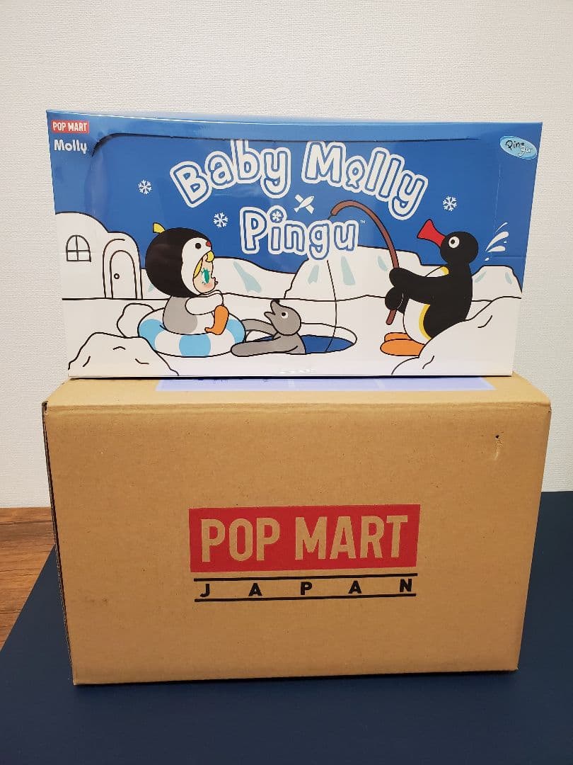 POP MART Baby Molly × Pingu ピングー アソート