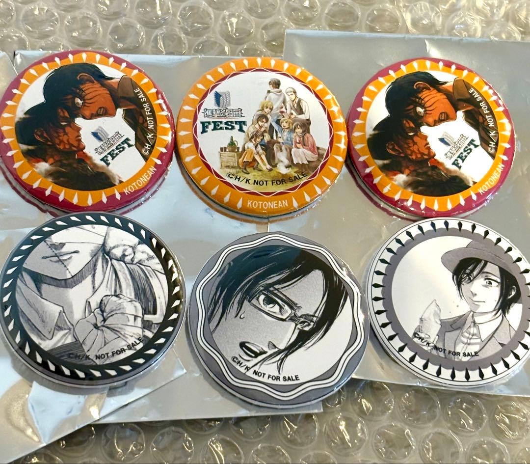 ⭐︎限定品⭐︎ 進撃の巨人 進撃の日田フェスタ 缶バッジ リヴァイ