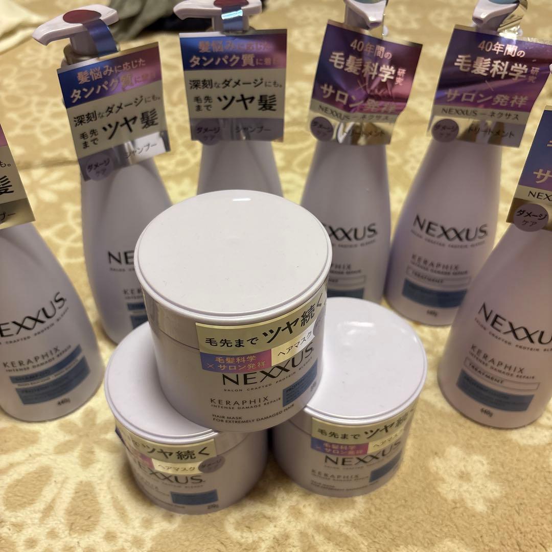NEXXUS シャンプー 3本トリートメント3本ヘアマスク 3つ