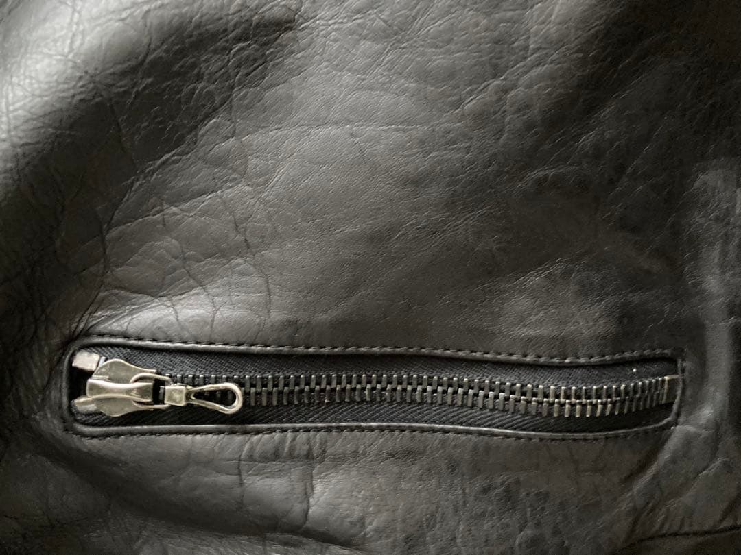 超名作・希少サイズ48】シェラック 赤西仁着 レザーライダース 有閑