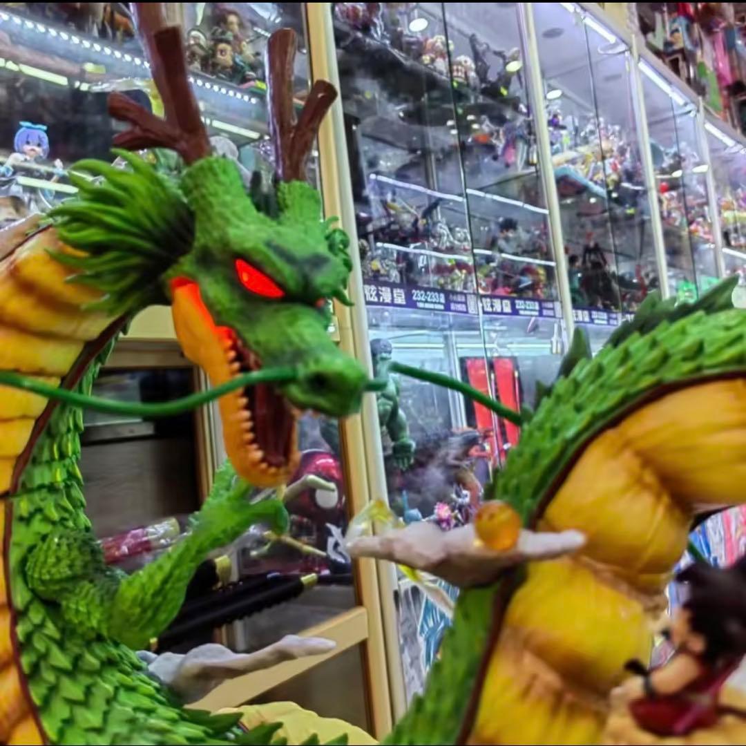 ドラゴンボール 悟空 幼少期 神龍 フィギュア ガレージキット 50cm