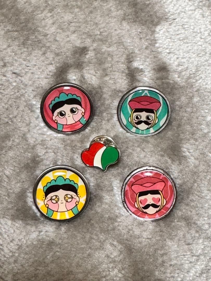 R*0様 ☆大阪関西万博 2025 ハンガリー パビリオン ピンバッジ 5種類