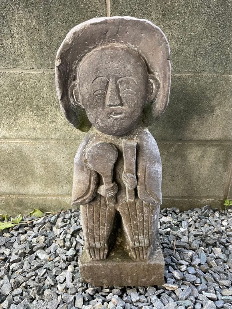 道祖神 田の神 タノカンサア 五穀豊穣 民間信仰 仏像 地蔵菩薩 石像 置物