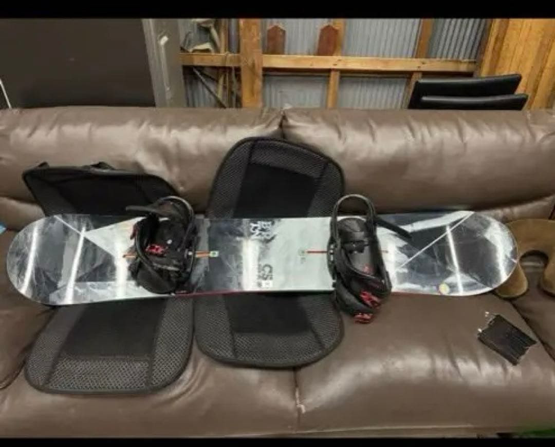 Burton Custom X 158 スノーボード　ビンディング付き