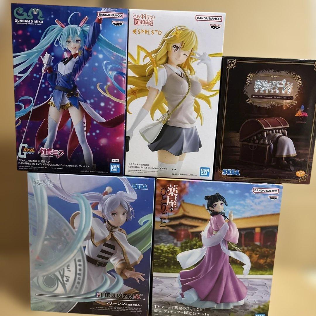 プライズ　美少女　フィギュア　まとめ売り5点