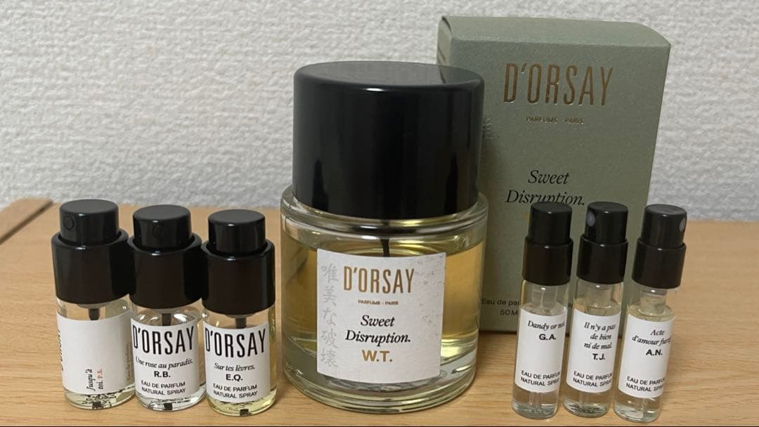 D'ORSAYドルセー W.T 50ml 他サンプル - メルカリ