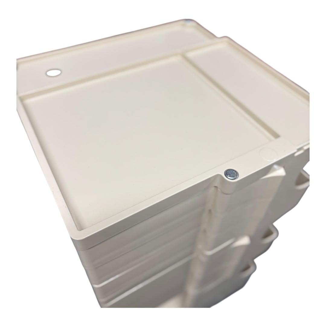 B-LINE ボビーワゴン 3段5トレイ ベージュ /ジョエ・コロンボ