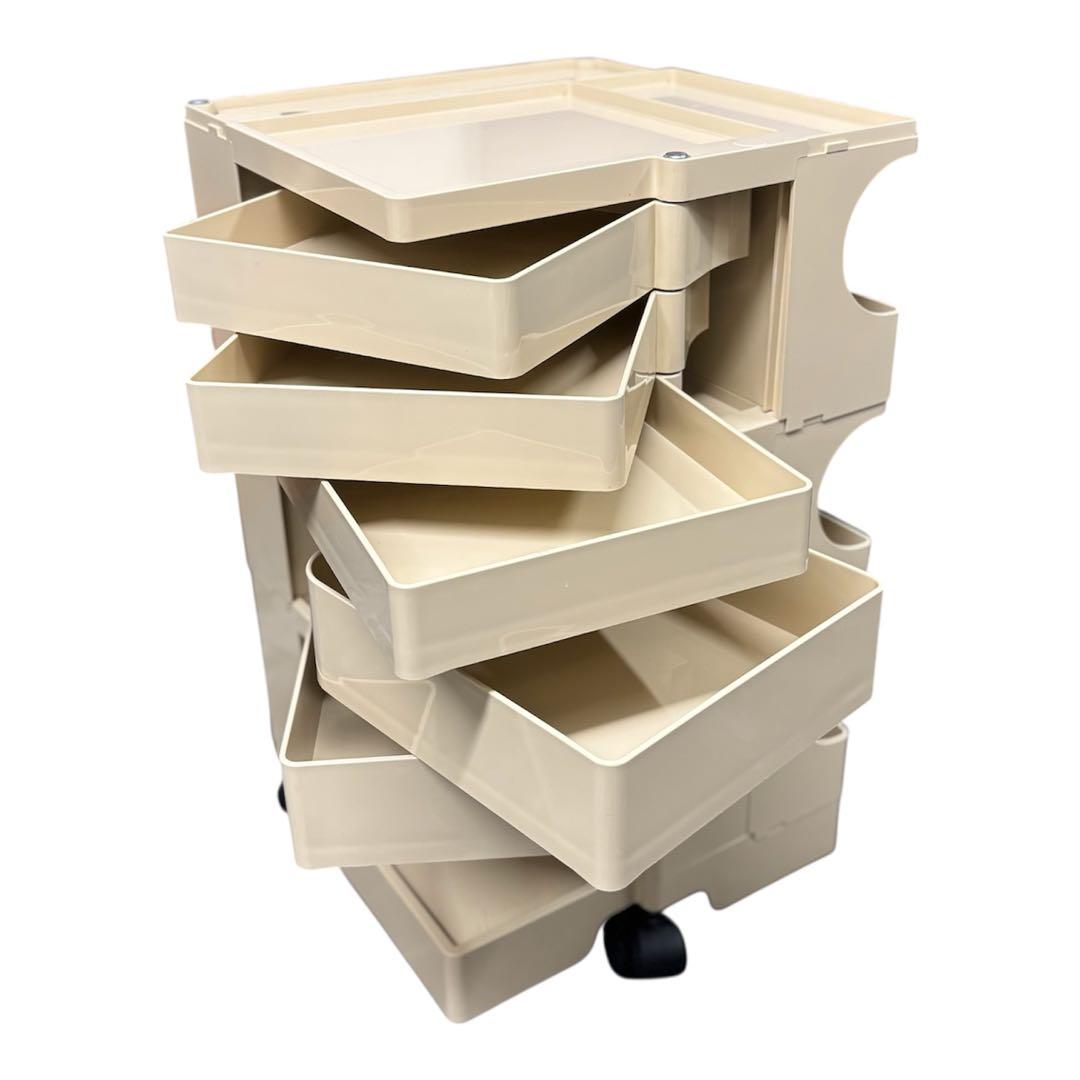 B-LINE ボビーワゴン 3段5トレイ ベージュ /ジョエ・コロンボ