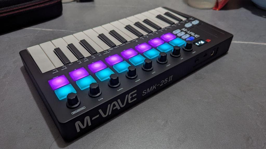 M-WAVE SMK-25 II MIDIキーボード - メルカリ