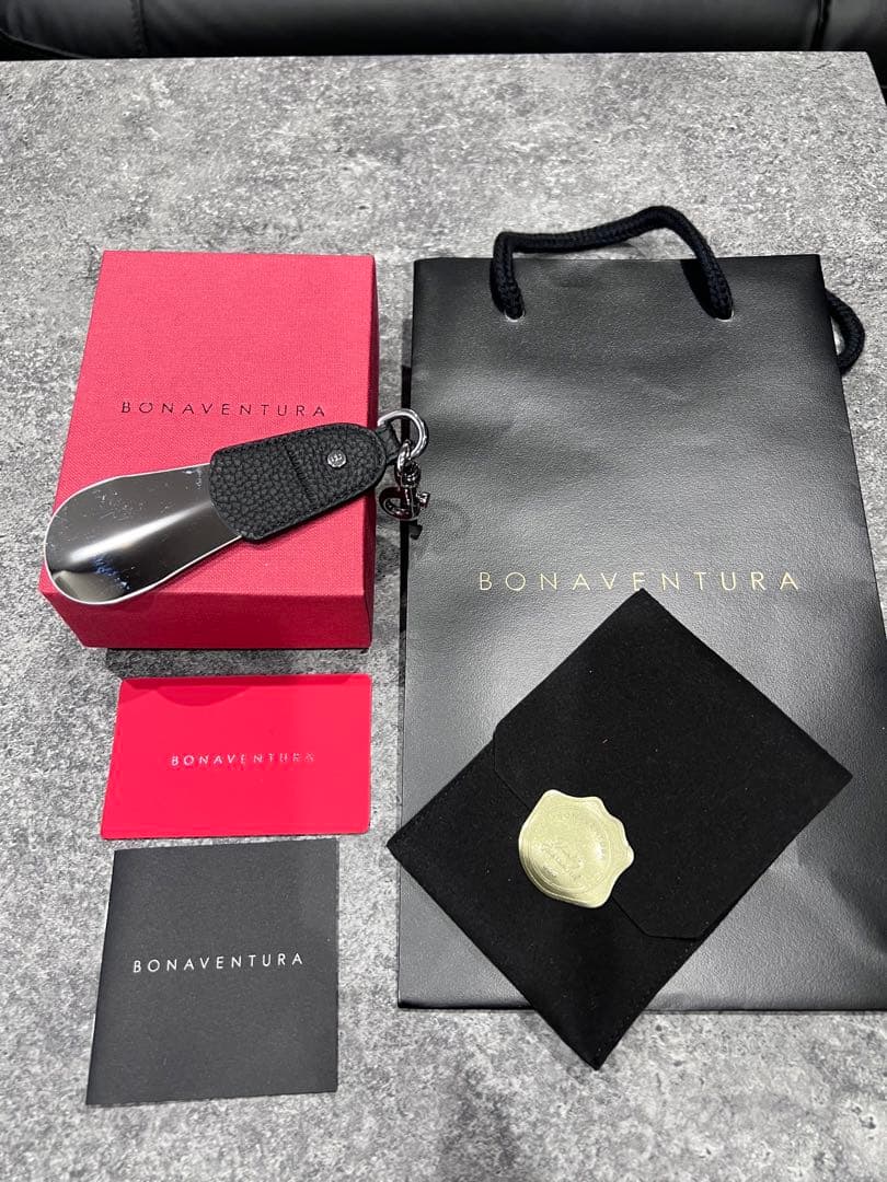 ボナベンチュラ BONAVENTURAシューホーン　新品未使用　箱ショッパー付き
