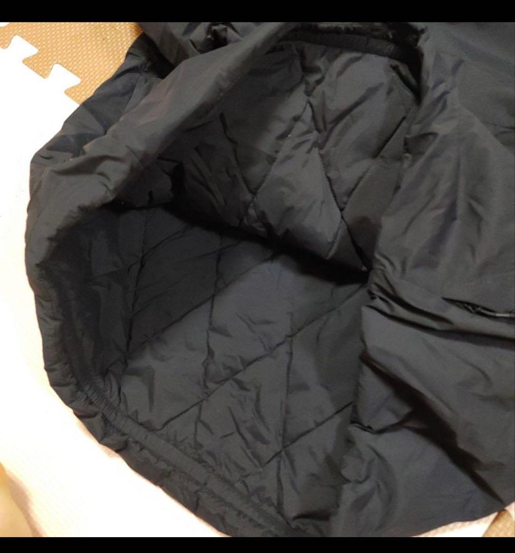 バーテックススウェットクルー ブラック S