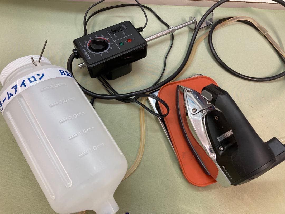 早い者勝ち‼️美品ハシマ 業務用スチームアイロン 滴下式スチームアイロン