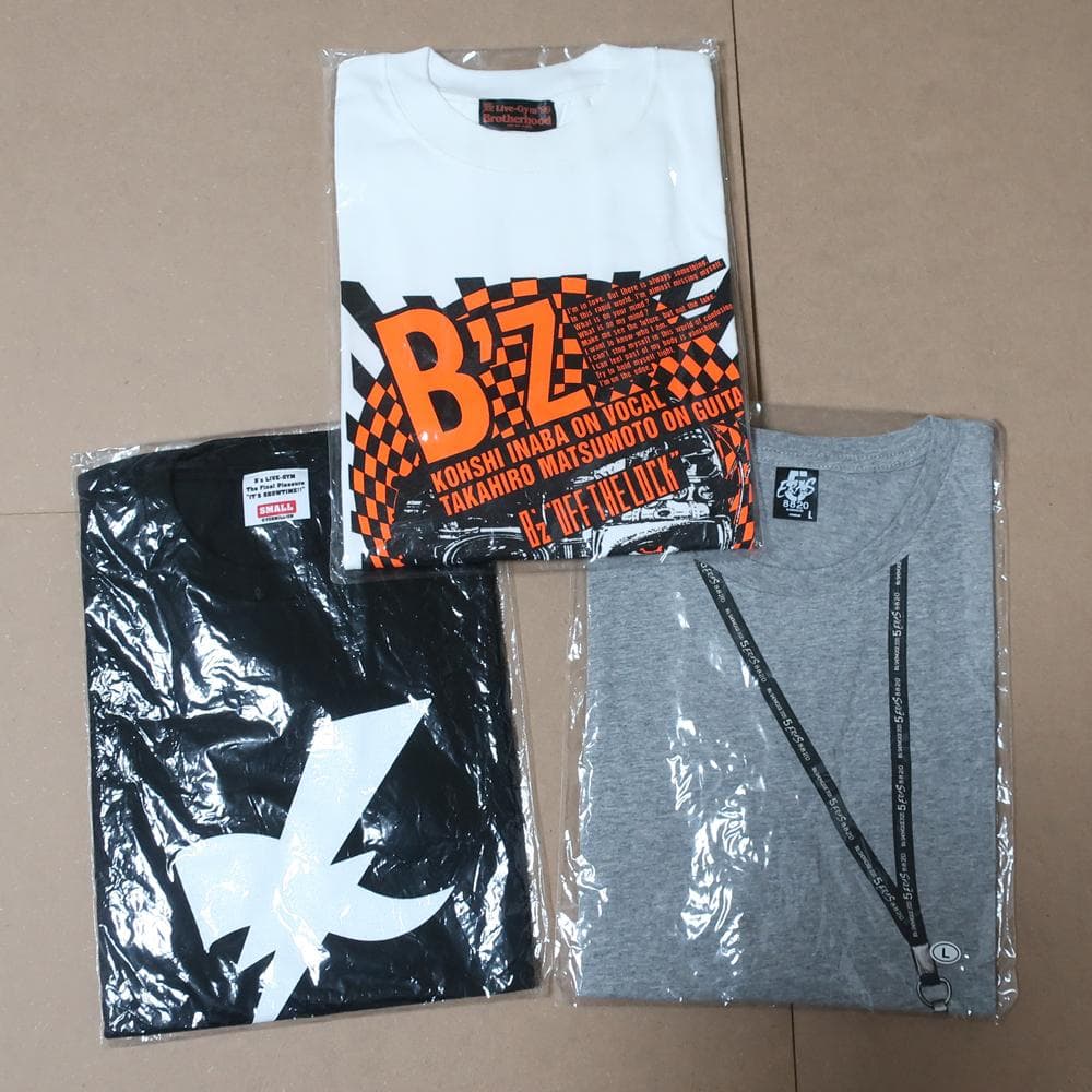 B'z Tシャツ OFF THE LOCK SHOWTIME 5ERAS グッズ