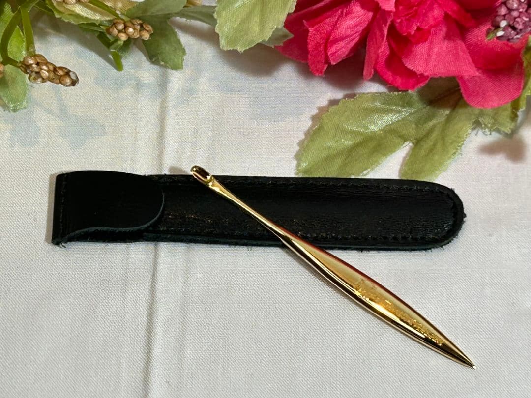 K18（18金）耳かき　ゴールド本物　刻印有