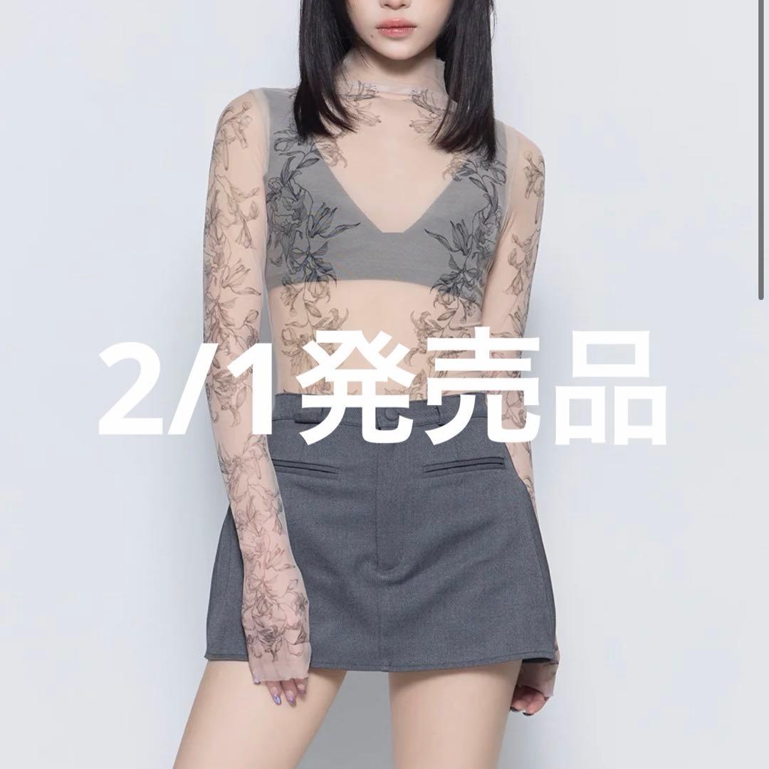 meltthelady メルトザレディ lily tattoo tops