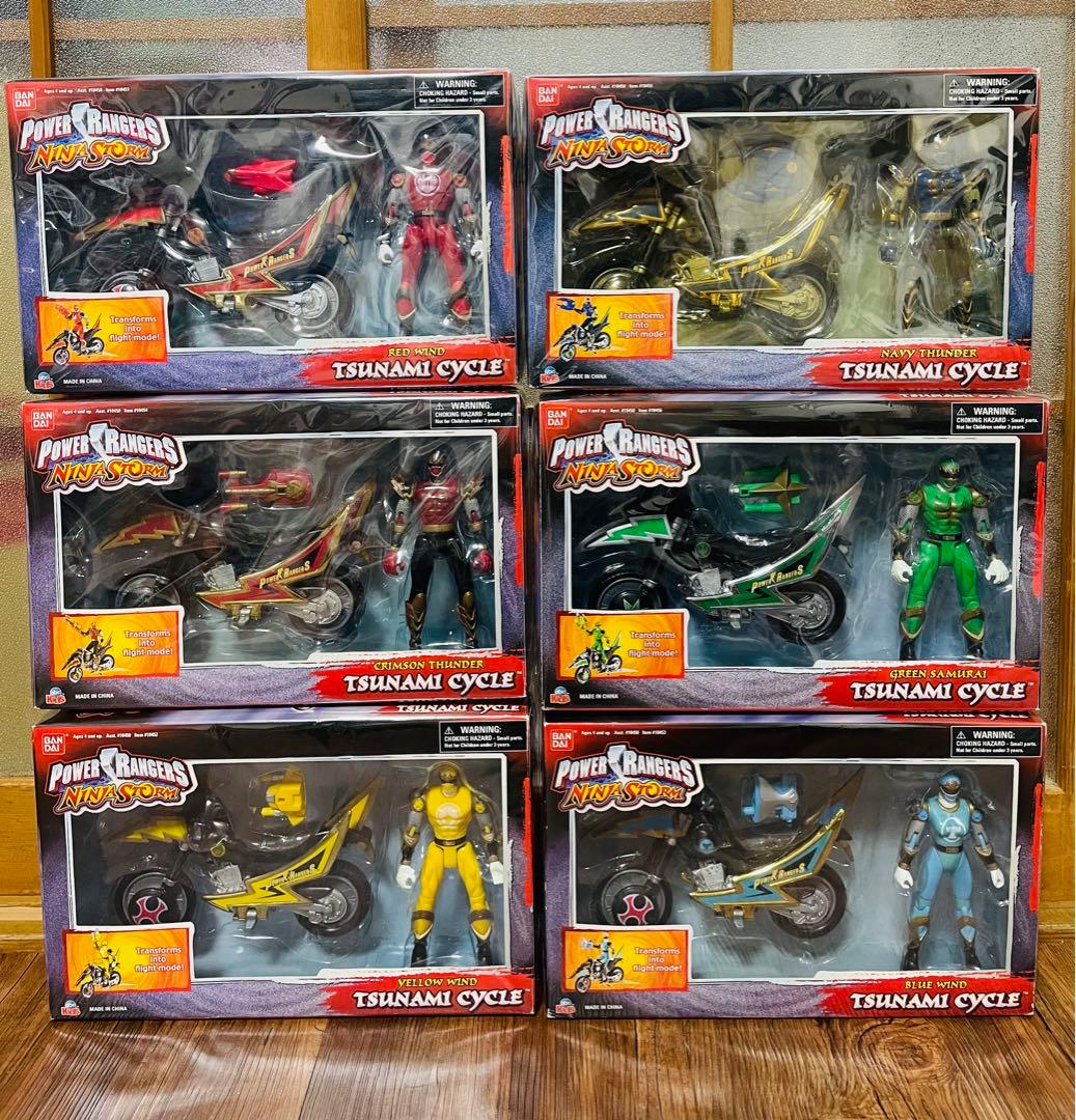 【レア】 パワーレンジャー　ニンジャストーム　コンプリート