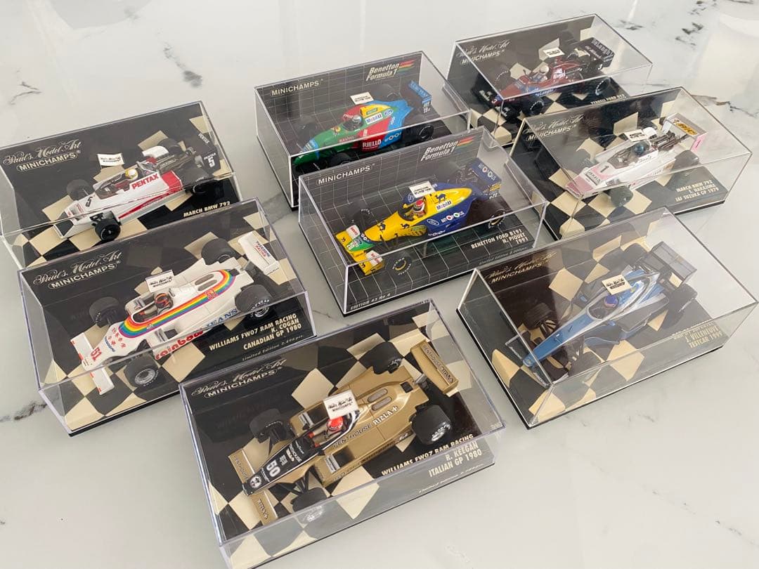 MINICHAMPS・ミニカー8台セット・1/43 スケール