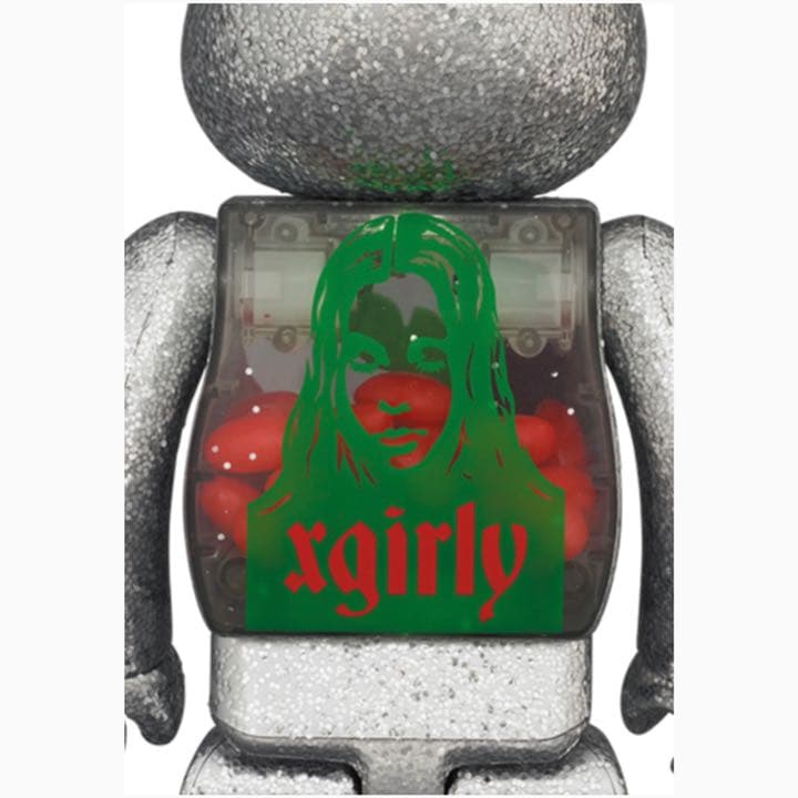 新品 BE@RBRICK × X-girl × YURINO（E-girls）