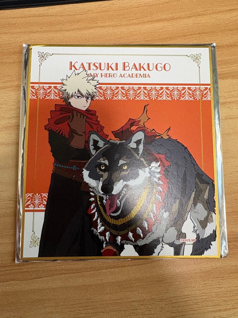 ヒロアカ 爆豪勝己 冬十傑 色紙 - メルカリ