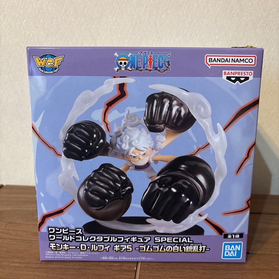ワンピース ワーコレ SPECIAL ルフィ ギア5 ニカ ゴムゴムの白い銃乱打