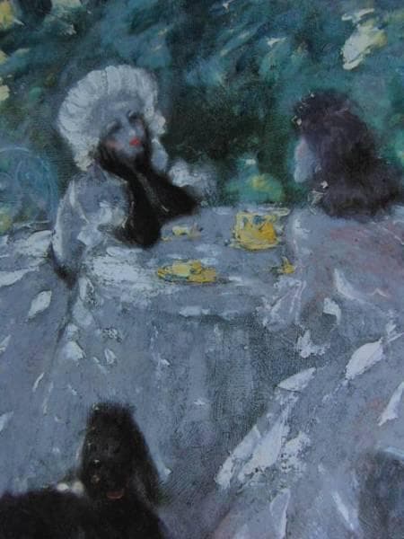 ルイ・イカール、お客様、希少限定画集画、新品高級額装付、状態良好 ルイ イカール「ルック」額縁4色選択可能 作品証明書 展示用フック