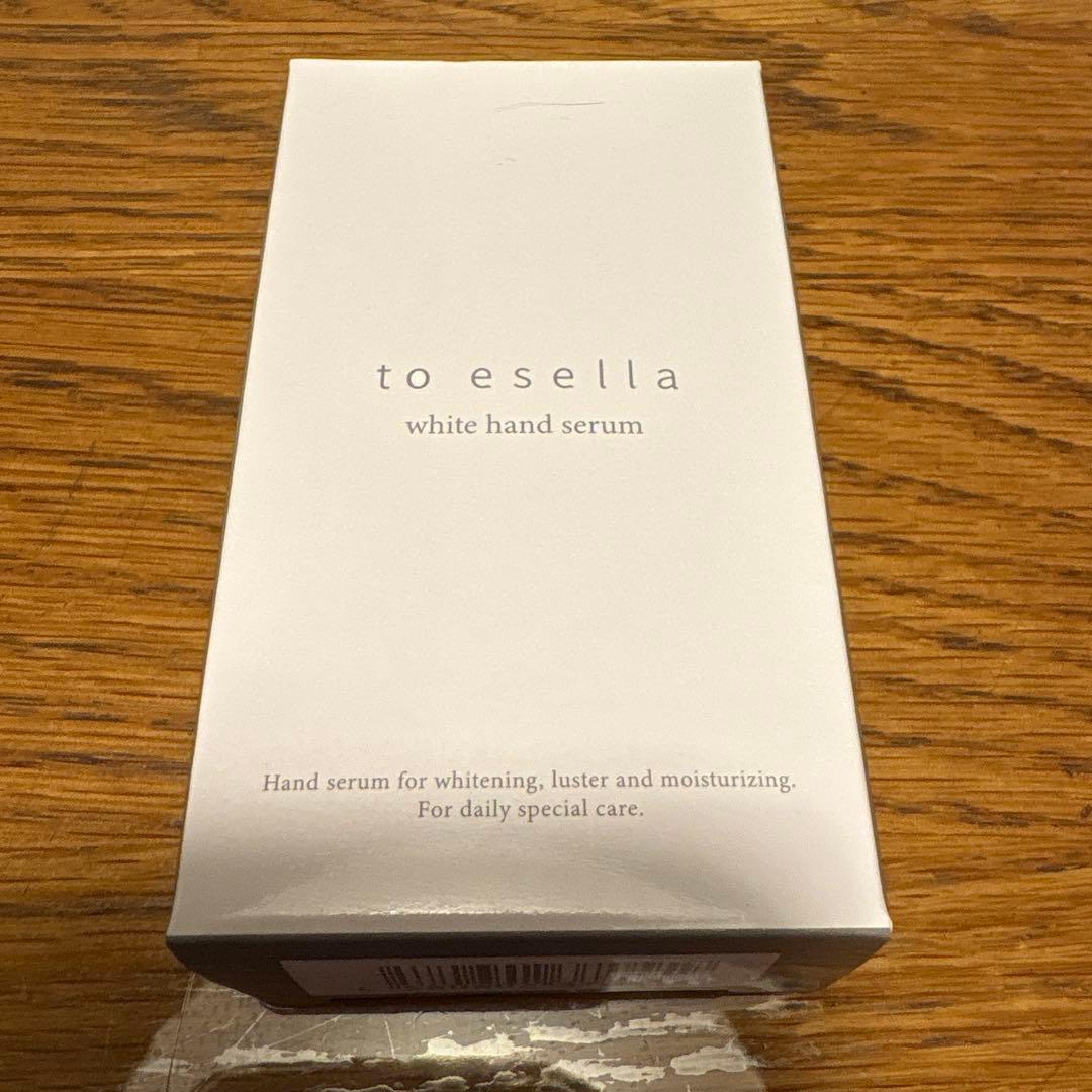 to esella ホワイトハンドセラム 20mL - メルカリ